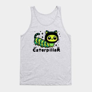 Cute Cat Caterpillar Hybrid Pun Tank Top